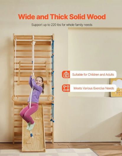 Swedish Ladder Wall Gym,Climbing