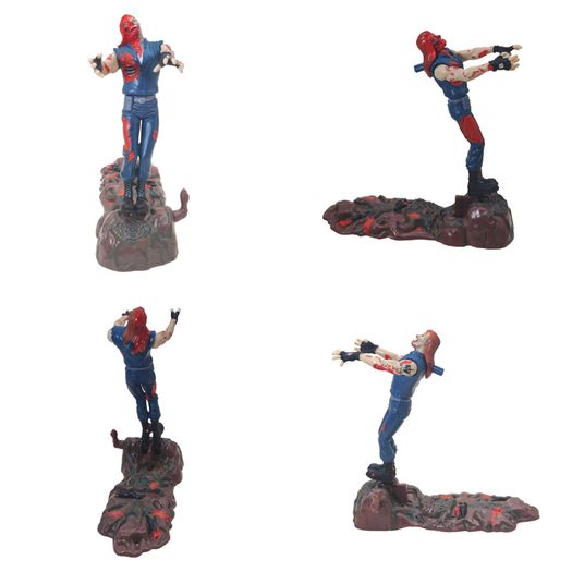 Resident Evil Zombie and Forest Speyer Toy Biz Video Game Super Stars