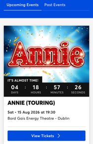 Annie Tickets (