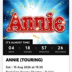 Annie Tickets (
