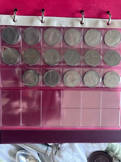 Coins ( Irish Florins Morgan Dollars Silver crowns And More