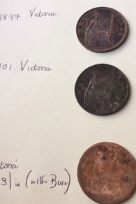 Victorian Pennies Farthing