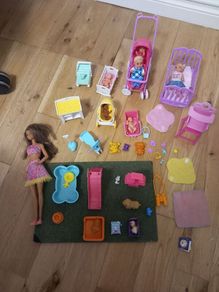 Barbie babies and pets