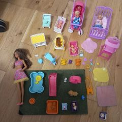 Barbie babies and pets