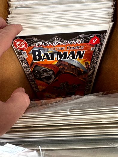 Detective Comics Batman Long Comic Box w 215 comics for Sale