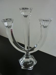 Crystal candle holder