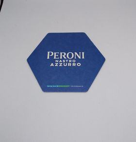 Peroni Nastro Azzurro : Crisp Refreshing Italian Taste - Beer Mat/Coaster