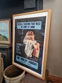 original Dublin laundry poster
