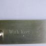Antique Sterling Silver Ingot Pendant on Sterling Chain 8,72g length 16" Image 4