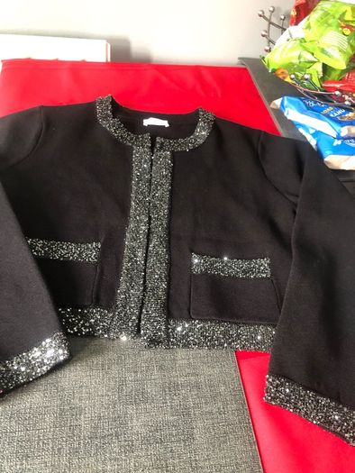 Ladies stunning two piece top S cardigan M
