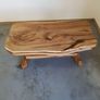 walnut coffee table Image 4