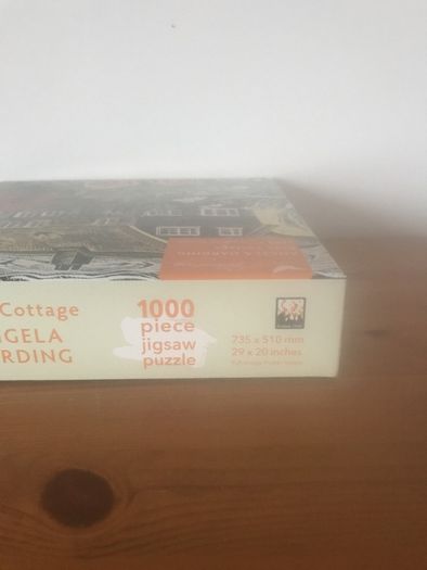 Rose Cottage Jigsaw by Angela Harding