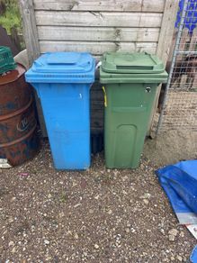 wheelie bins