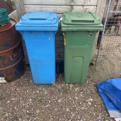 wheelie bins