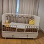 2x MYLLRA Cot with drawer, white, 70x140 cm Image 3