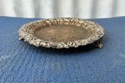 Silver plated copper tray