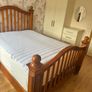 Solid wood Kingsize Bed Image 3
