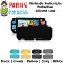 Nintendo Switch Lite Protective Silicone Rubber Gel Console Soft Case Cover Black Image 3