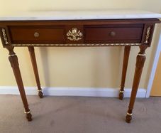 Console Table & Mirror
