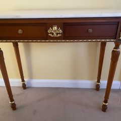 Console Table & Mirror