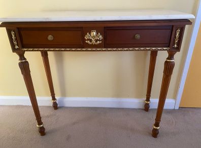 Console Table & Mirror