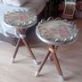 Mid century french tripod side table or plant stand Image 5