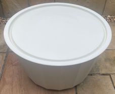 Garden coffee storage table