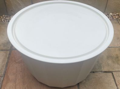 Garden coffee storage table