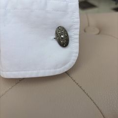 Antique Art Deco (1920-30's) silver Marcasites Cufflinks