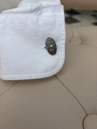 Antique Art Deco (1920-30's) silver Marcasites Cufflinks