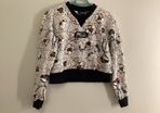 Size XS Ladies FILA crewneck flower pattern