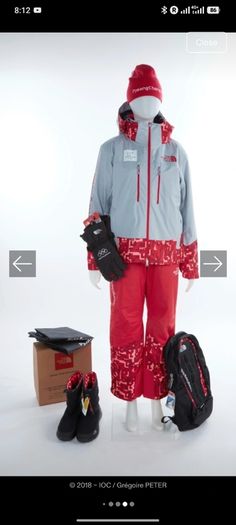 The nort face Winter Olympics  jacket 2018