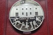 Ireland Eire 2010 Gaisce 25 Years Silver Proof 10 Euro Coin