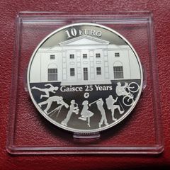 Ireland Eire 2010 Gaisce 25 Years Silver Proof 10 Euro Coin