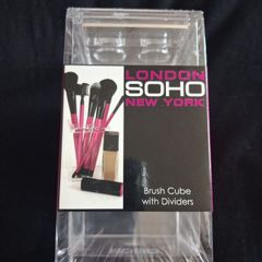 Brand New Soho New York Brush Cube With Dividers - RRP - 10.99