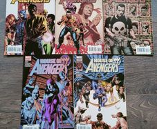 House of M Avengers 5 Issue Comic Book Run Marvel