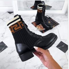 Knit Ankle Boots