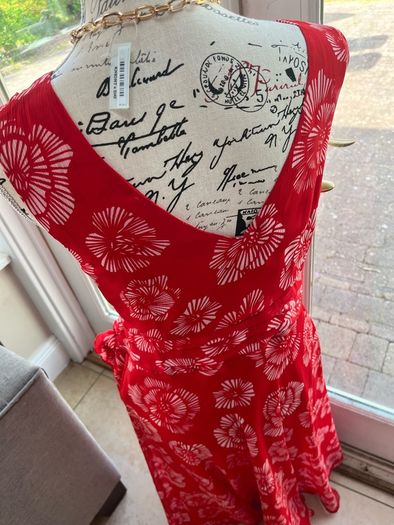 Jenny D Red Dress