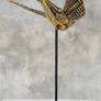 Flying Swallow Tabletop Figurine - Polished Bronze Image 6