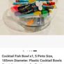 Plastic cocktail bowls Image 6