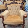 vintage sofa and 2 seats Image 2