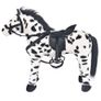 Standing Plush Toy Horse Black and White XXL (Copy) Image 2