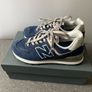 New Balance 574 UK5 1/2 Core Blue White Classics Navy ML574EVN Image 3