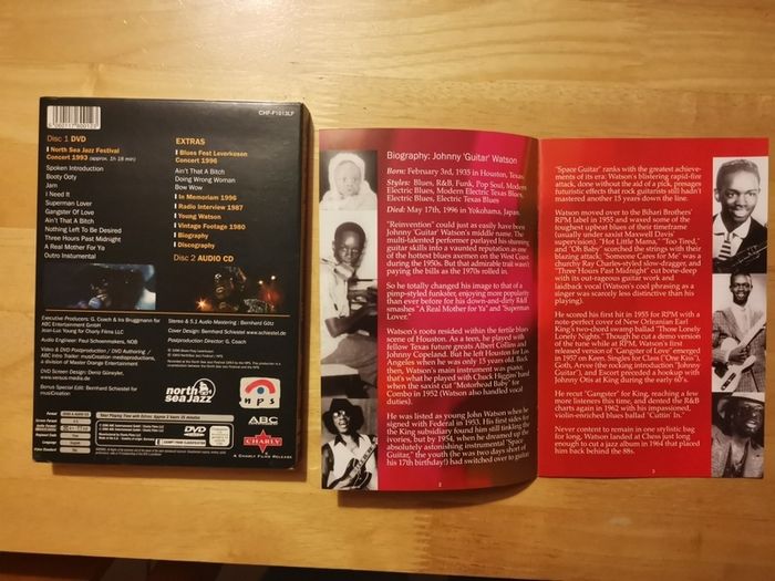 Johnny Watson DVD & CD