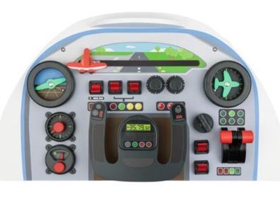 Aeroplane Cockpit Wooden Play set New