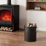 4-Gallon Fireplace Ash Bucket Set Image 8