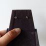 Square crystal stud earrings Image 5