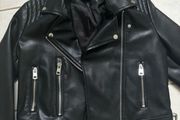 Stradivarius leather jacket