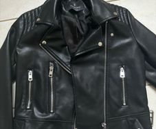 Stradivarius leather jacket