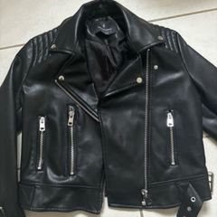 Stradivarius leather jacket